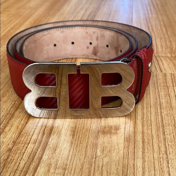 red bally belt